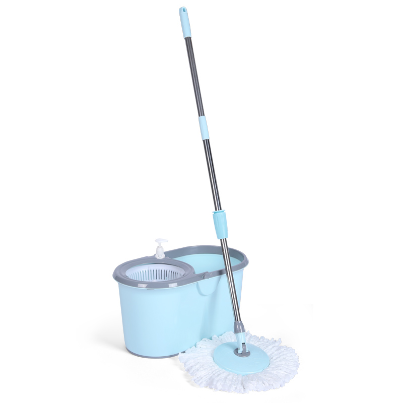 Spin Mop mit Edelstahlkorb