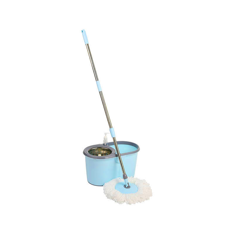 Spin Mop mit Edelstahlkorb